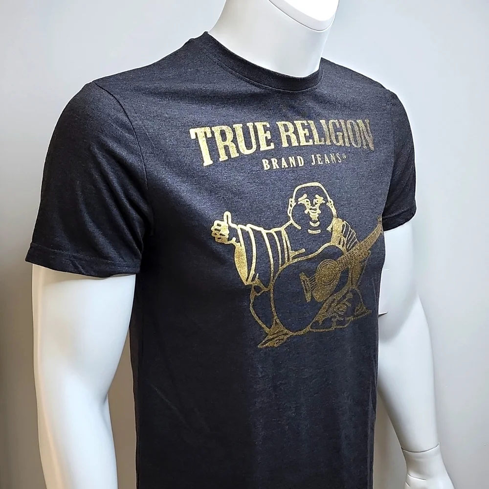 TRUE RELIGION DARK GREY (CHARCOAL) MEDIUM TSHIRT